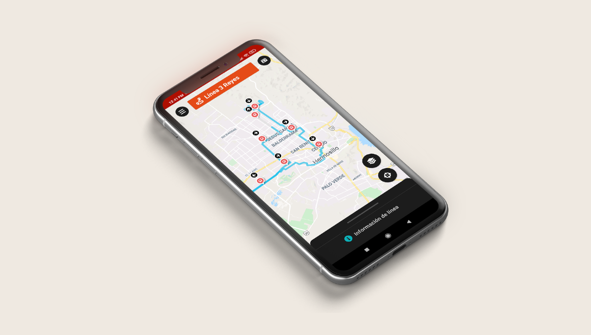 Transporte público en tiempo real